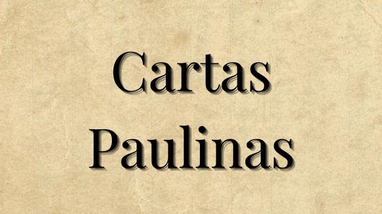 LAS CARTAS DE SAN PABLO