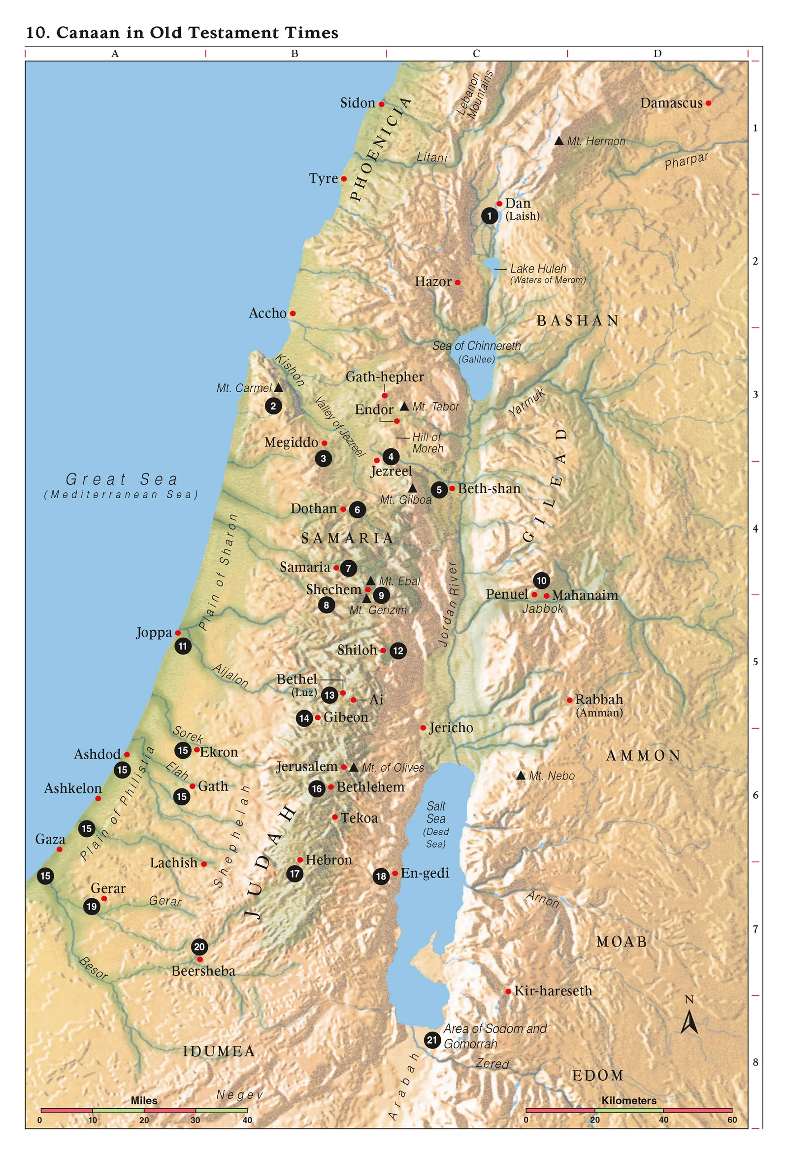 Canaán en el Antiguo Testamento