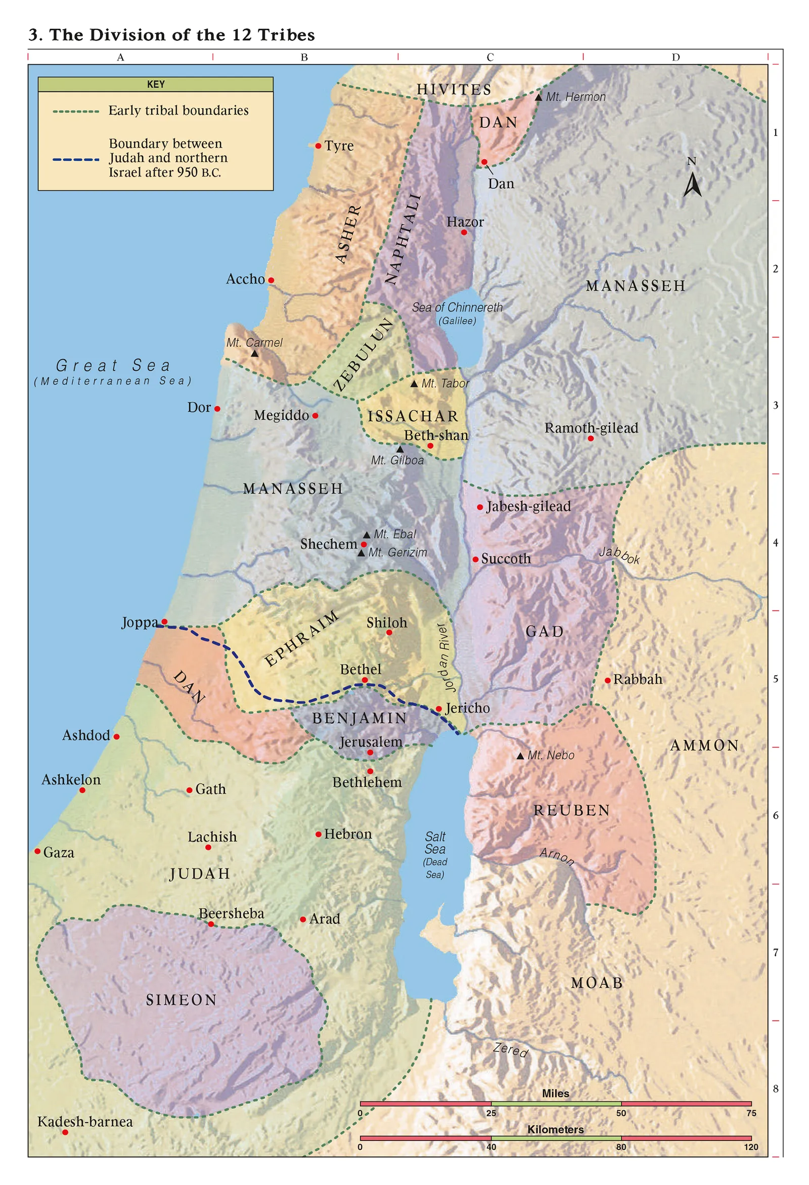 Las 12 Tribus de Israel